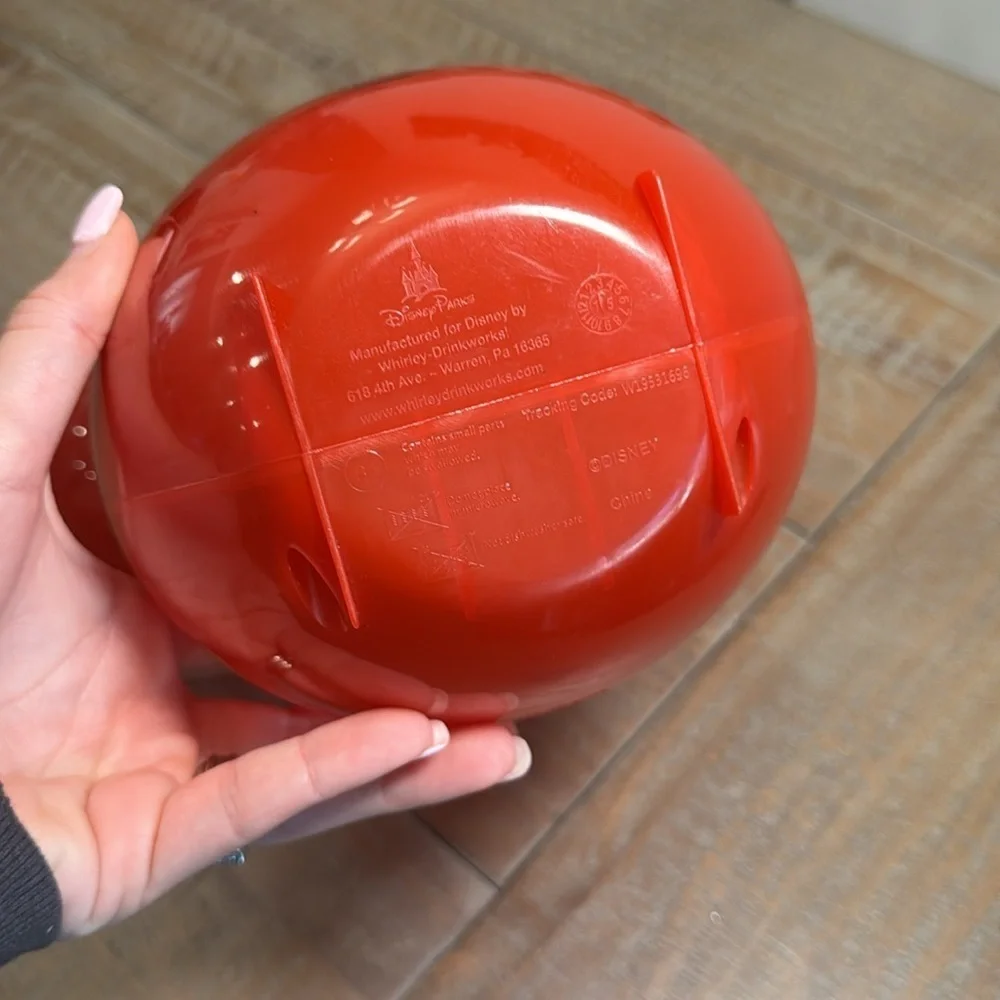 Disney parks 60th anniversary red Mickey Mouse balloon popcorn holder - Picture 3 of 10